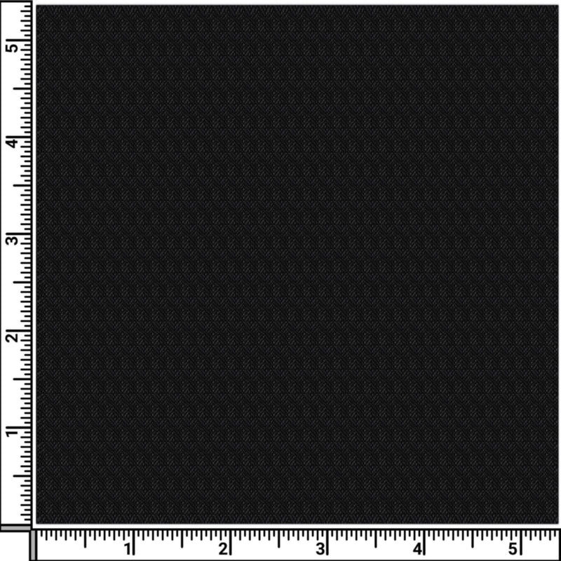 Image of a Black Worsted Micropattern Merino Wool Suiting Fabric