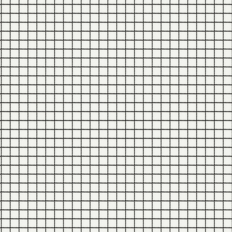 Image of a Black & White Twill Checks Giza Cotton Shirting Fabric