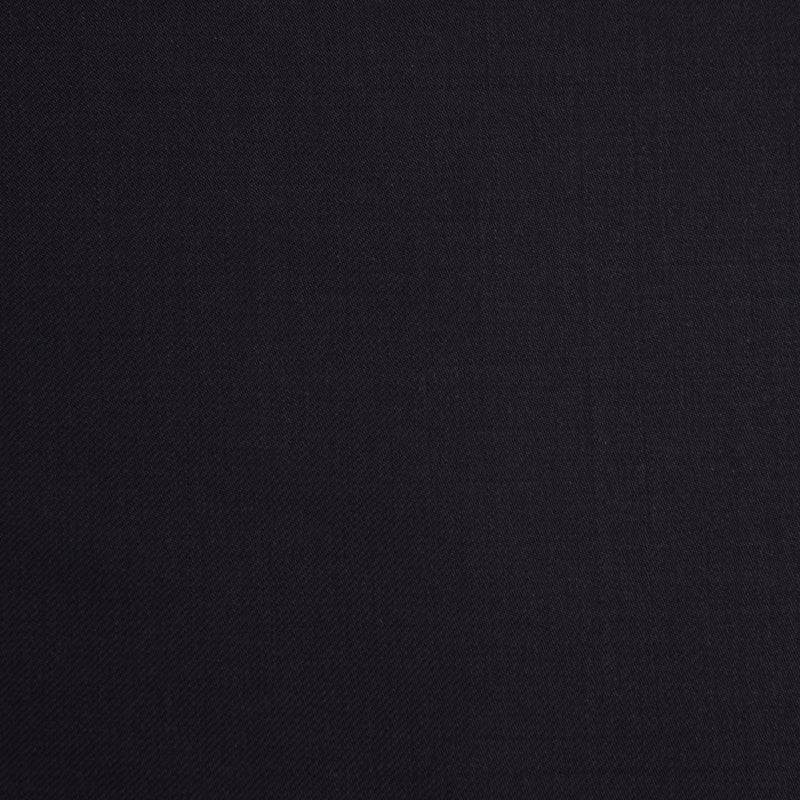 Image of a Black Worsted Solids Merino Wool Blazers Fabric