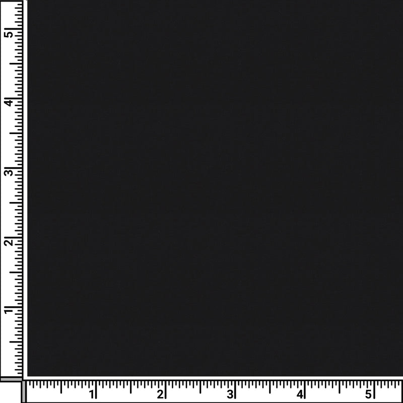 Image of a Black Worsted Twill Merino Wool Suiting Fabric