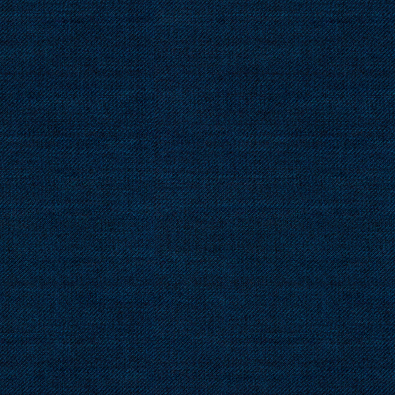 Image of a Blue & Green Worsted Twill Merino Wool Suiting Fabric