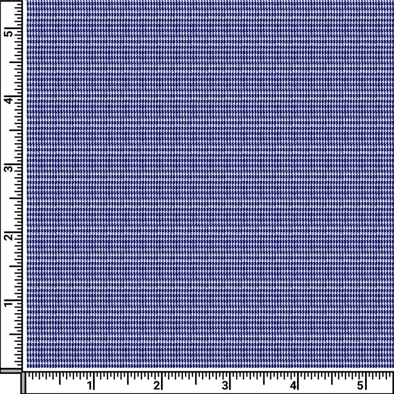 Image of a Blue Dobby Micropattern Cotton Linen Blend Shirting Fabric