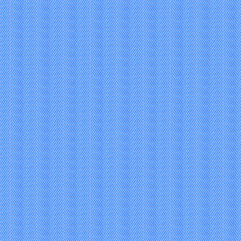 Image of a Blue Herringbone Micropattern Giza Cotton Shirting Fabric