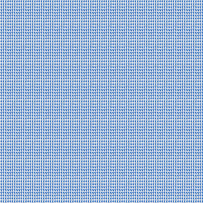 Image of a Blue Houndstooth Micropattern Giza Cotton Shirting Fabric