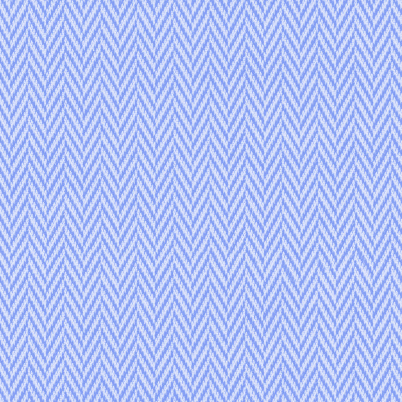 Image of a Blue Knit Herringbone Giza Cotton Shirting Fabric