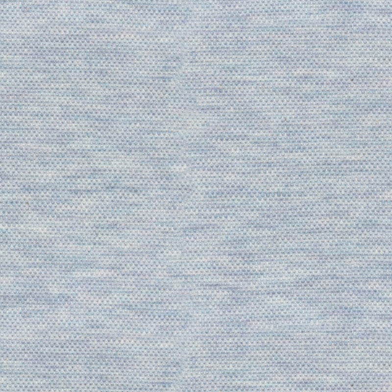 Image of a Blue Knit Micropattern Giza Cotton Shirting Fabric