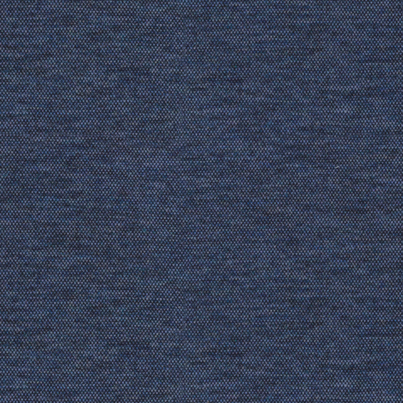 Image of a Blue Knit Micropattern Giza Cotton Shirting Fabric