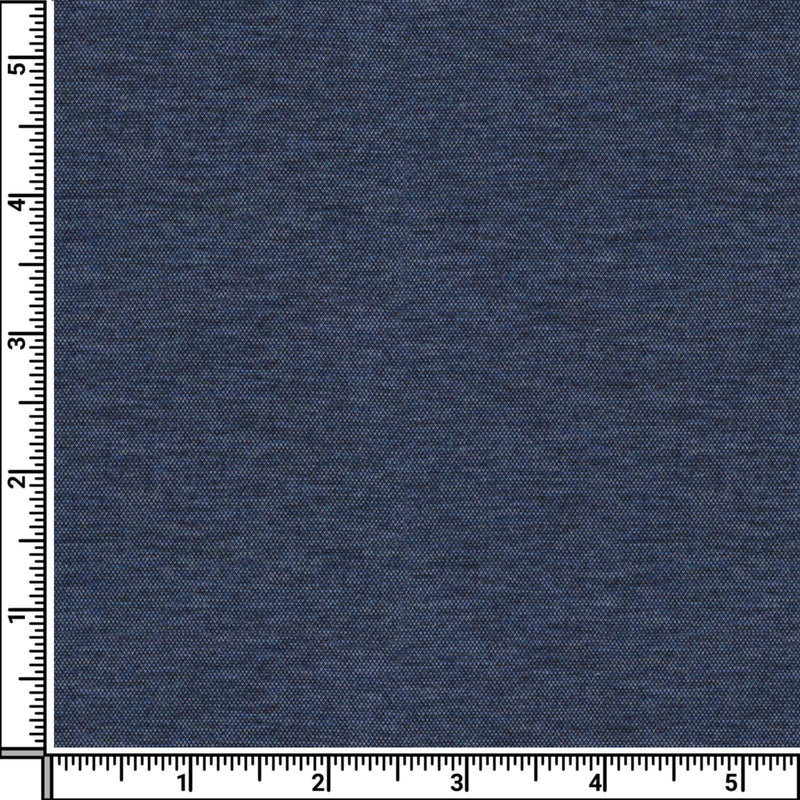 Image of a Blue Knit Micropattern Giza Cotton Shirting Fabric