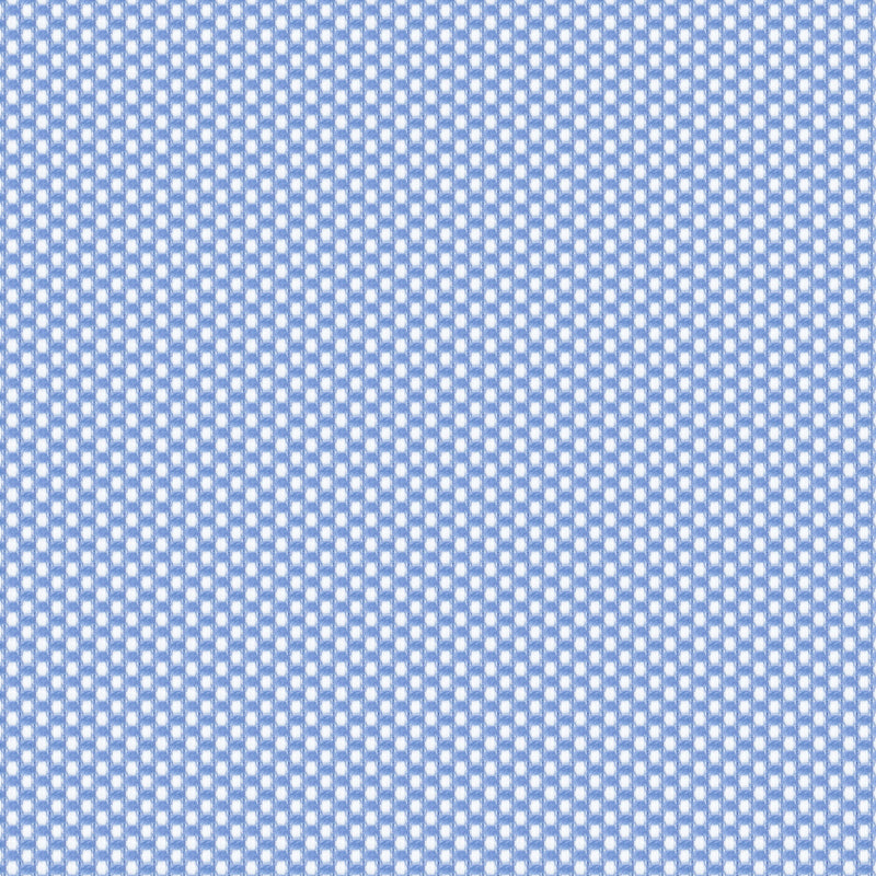 Image of a Blue Oxford Micropattern Giza Cotton Shirting Fabric