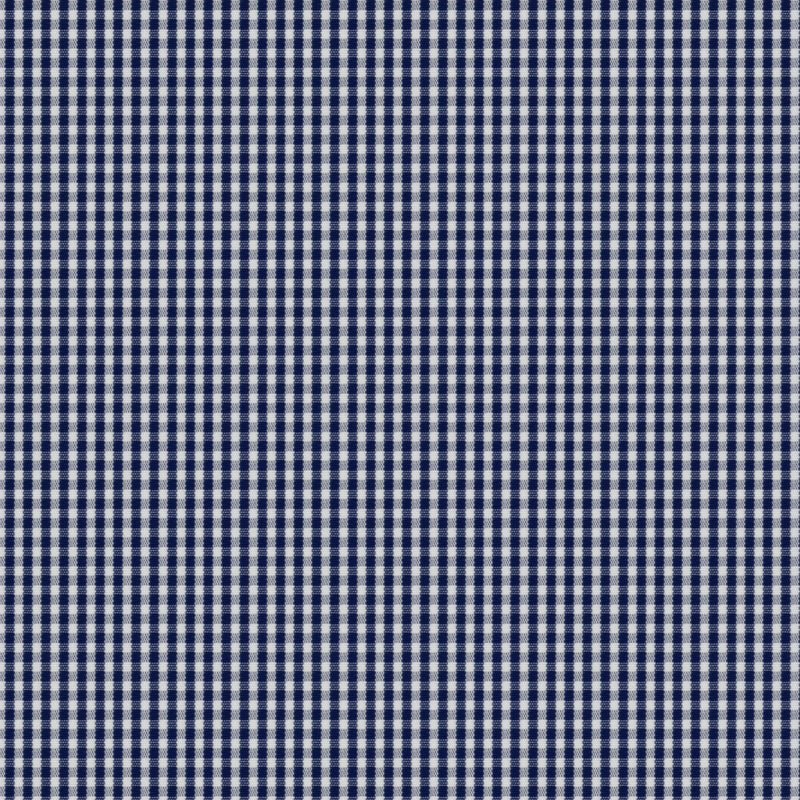 Image of a Blue Poplin Checks Giza Cotton Shirting Fabric