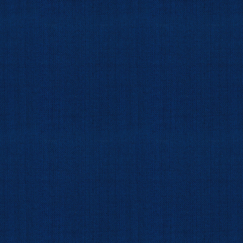 Image of a Blue Worsted Dobby Merino Wool Suiting Fabric