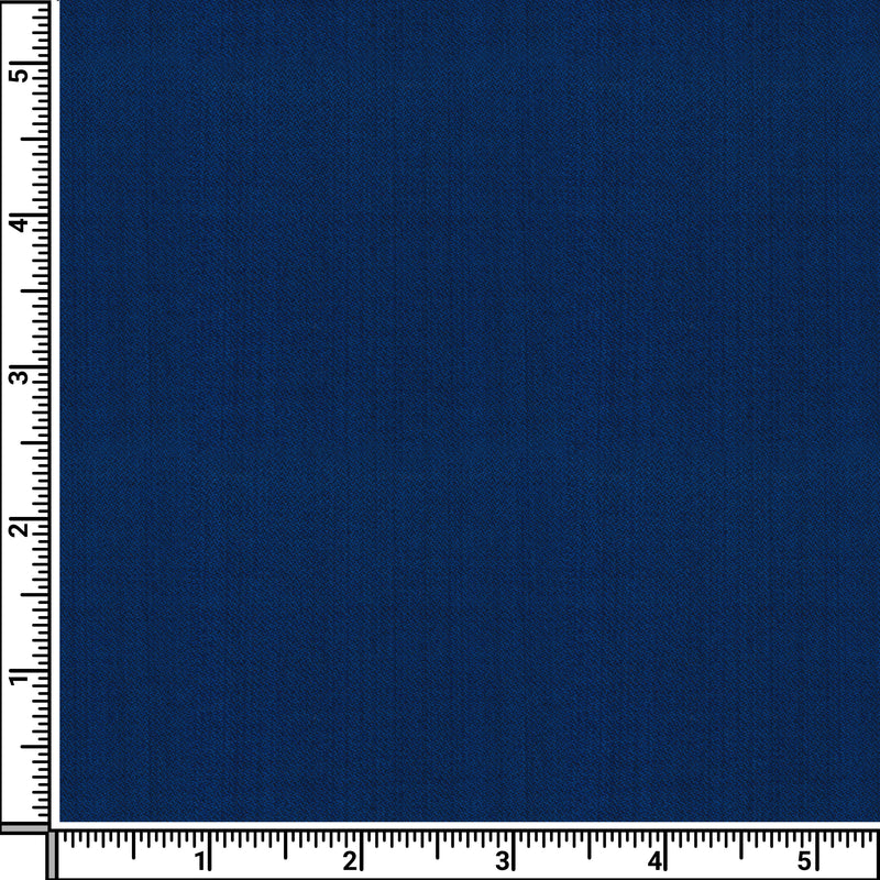 Image of a Blue Worsted Dobby Merino Wool Suiting Fabric