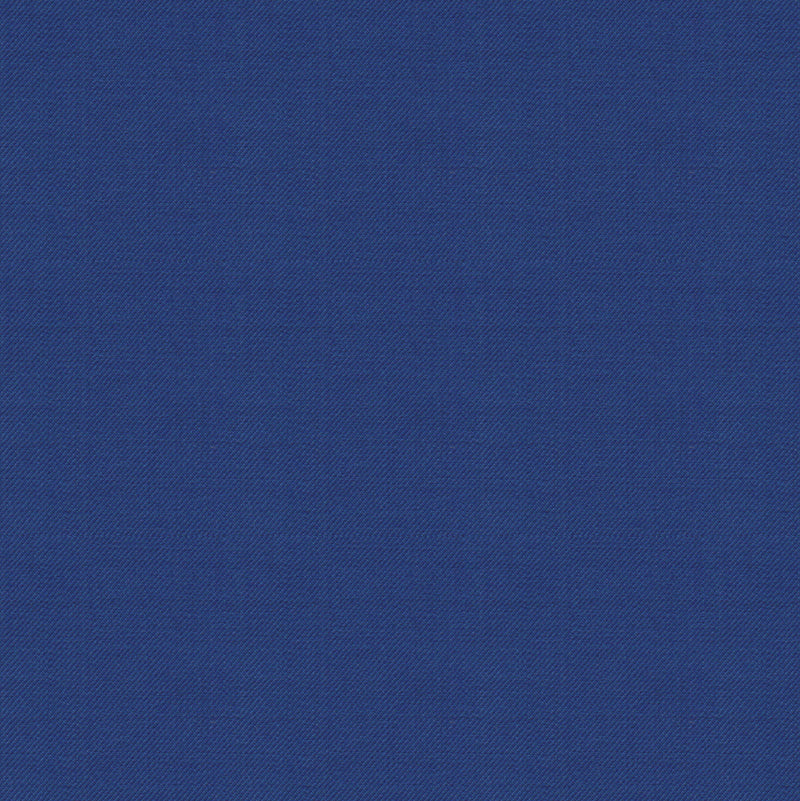 Image of a Blue Worsted Twill Merino Wool Blazers Fabric