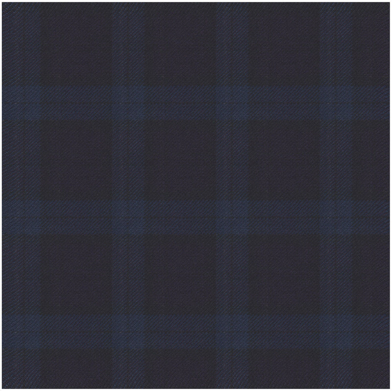 Image of a Brown & Blue Worsted Checks Merino Wool Blazers Fabric