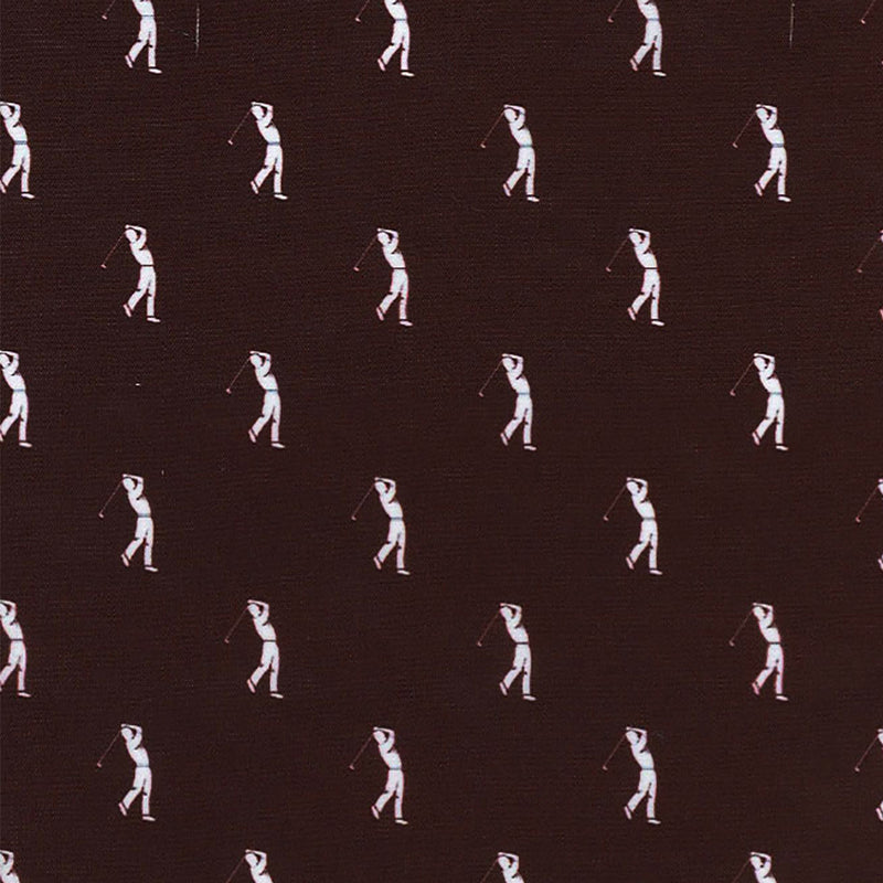 Image of a Burgundy Satin Prints Poly Viscose Lining Fabric