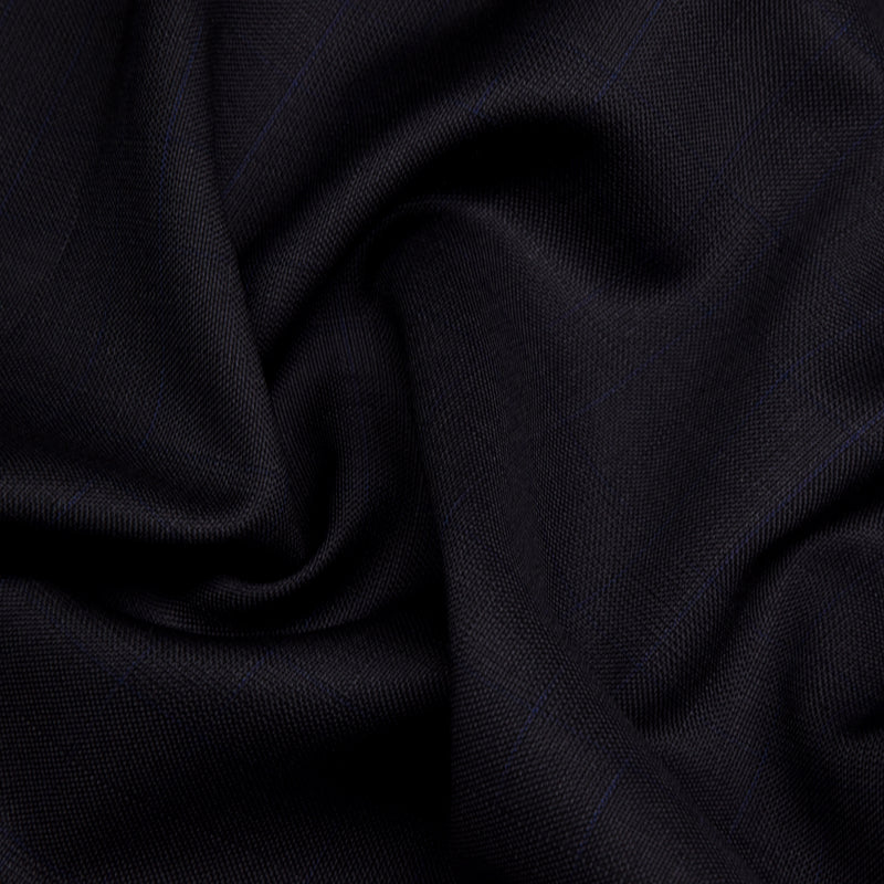 Image of a Charcoal Worsted Checks Merino Wool Blazers Fabric