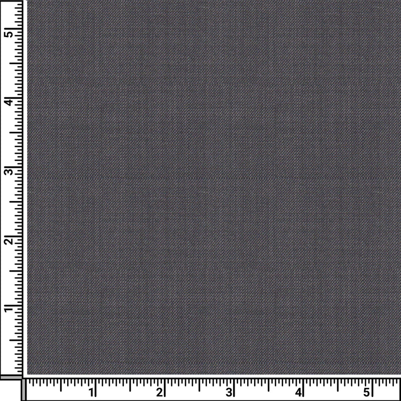 Image of a Charcoal Worsted Sharkskin Merino Wool Pants Fabric