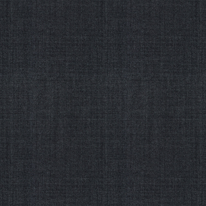 Image of a Charcoal Worsted Sharkskin Merino Wool Pants Fabric