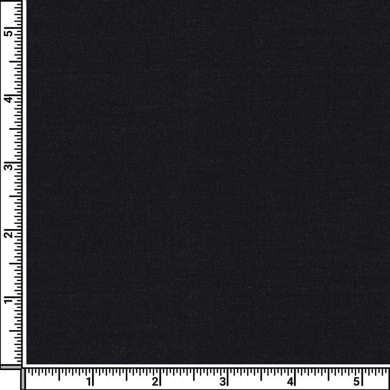 Image of a Charcoal Worsted Solids Merino Wool Blazers Fabric