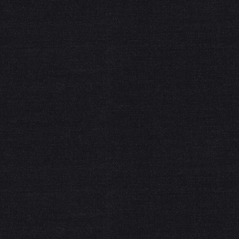 Image of a Charcoal Worsted Solids Merino Wool Suiting Fabric