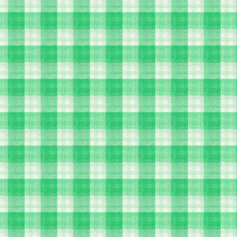 Image of a Green & White Oxford Checks Cotton Linen Blend Shirting Fabric