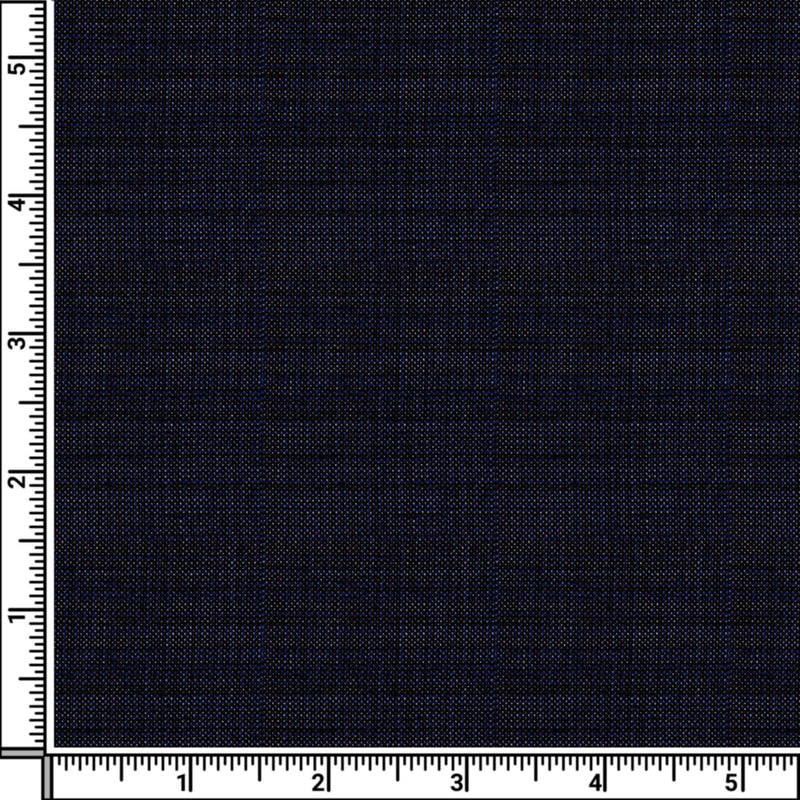 Image of a Grey & Blue Worsted Checks Merino Wool Blazers Fabric