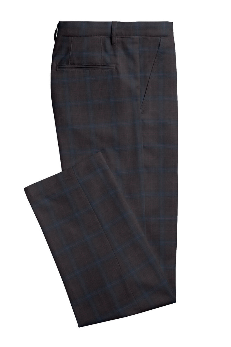Delikatessen Town Trousers in the Finest Italian Soft Merino Wool by  Bonotto - Navy Blue | Garmentory