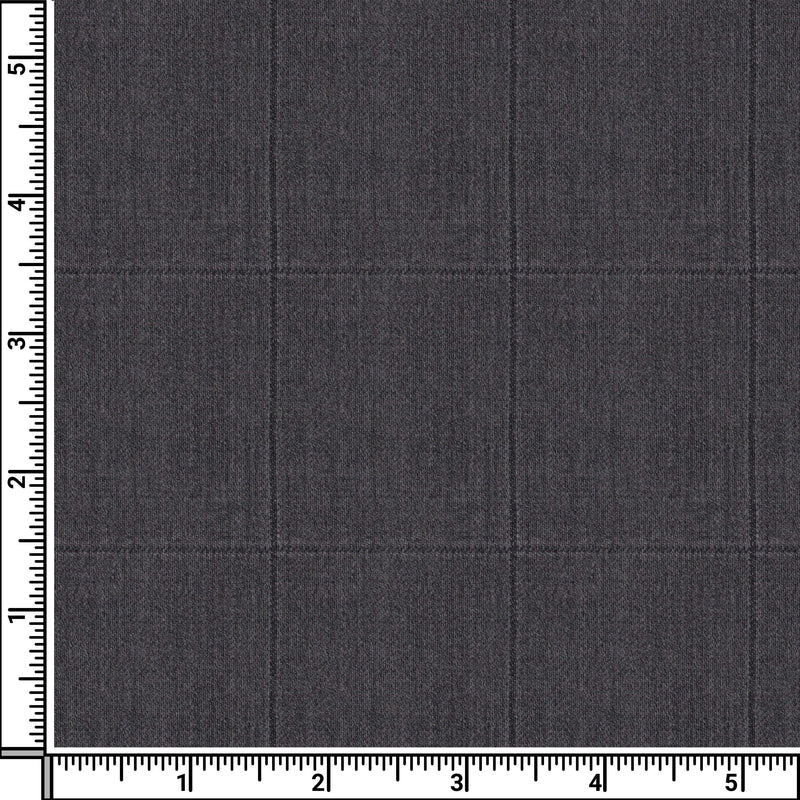 Image of a Grey & White Worsted Checks Merino Wool Blazers Fabric