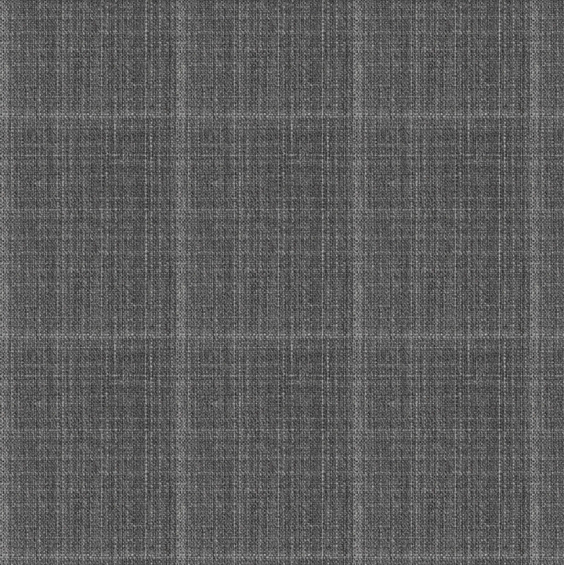 Image of a Grey & White Worsted Checks Merino Wool Pants Fabric