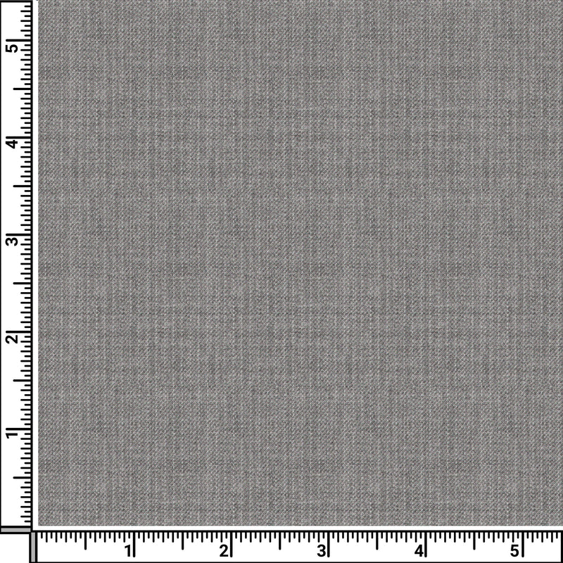 Image of a Grey & White Worsted Stripes Merino Wool Blazers Fabric