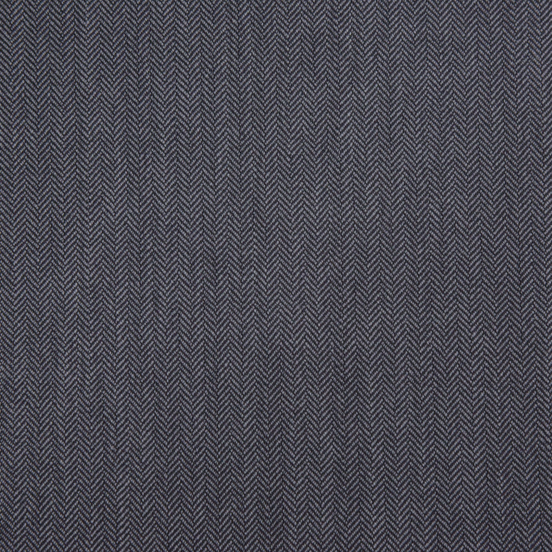 Image of a Grey Worsted Herring Bone Merino Wool Pants Fabric