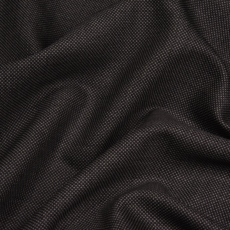 Image of a Grey Worsted Micropattern Merino Wool Pants Fabric