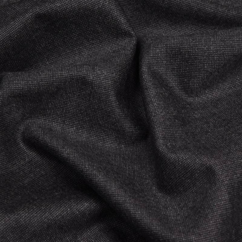 Image of a Grey Worsted Micropattern Merino Wool Pants Fabric