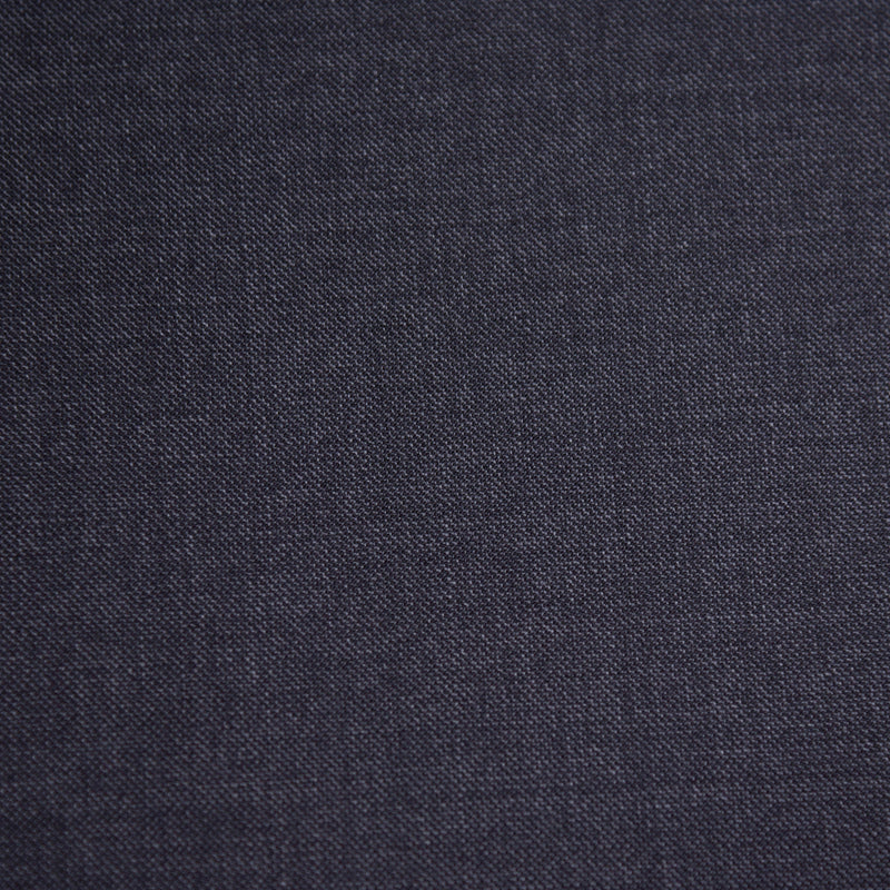 Image of a Grey Worsted Micropattern Merino Wool Suiting Fabric