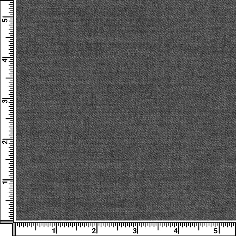 Image of a Grey Worsted Solids Merino Wool Blazers Fabric