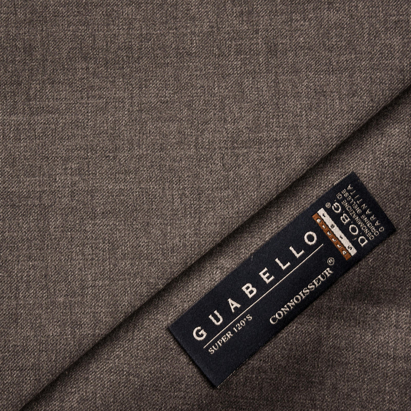 Image of a Grey Worsted Solids Merino Wool Blazers Fabric