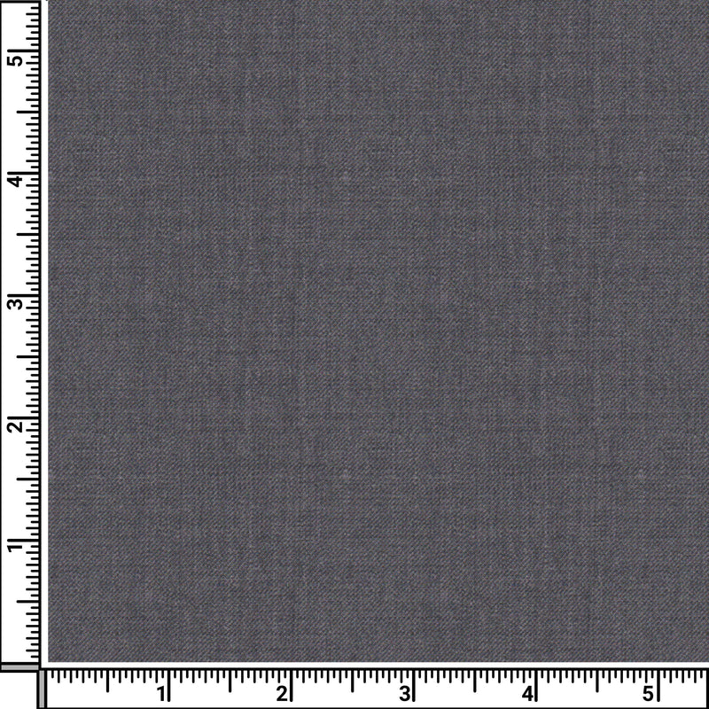 Image of a Grey Worsted Twill Merino Wool Blazers Fabric