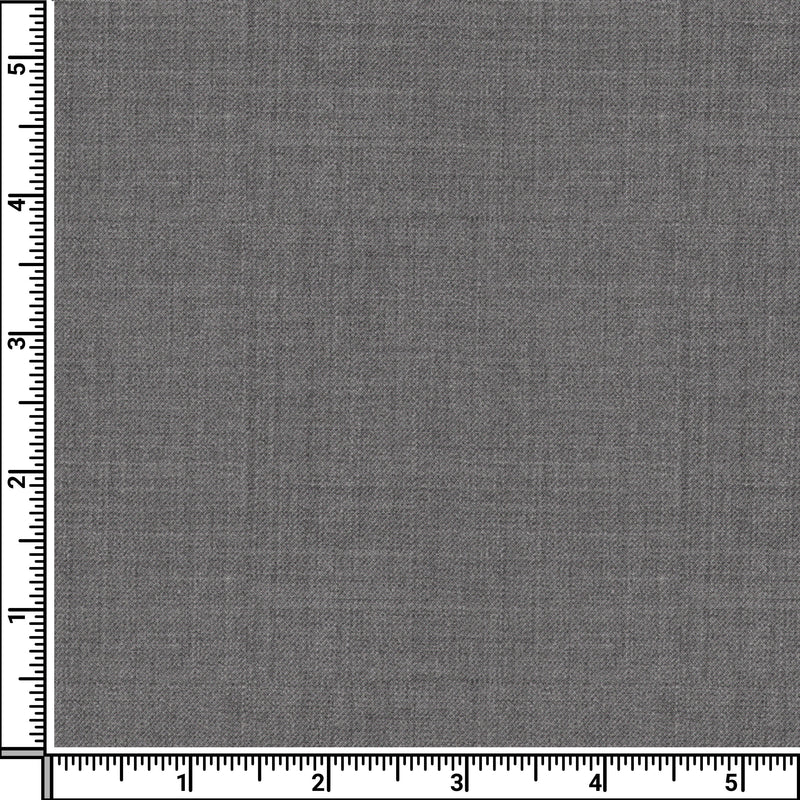 Image of a Grey Worsted Twill Merino Wool Blazers Fabric