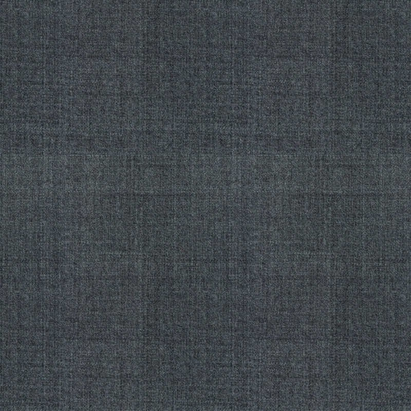 Image of a Grey Worsted Twill Merino Wool Suiting Fabric