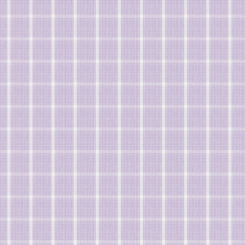 Image of a Lilac & White Dobby Checks Giza Cotton Shirting Fabric