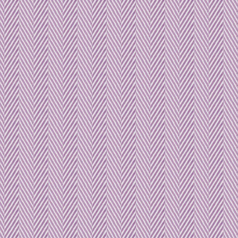 Image of a Lilac Herringbone Micropattern Giza Cotton Shirting Fabric