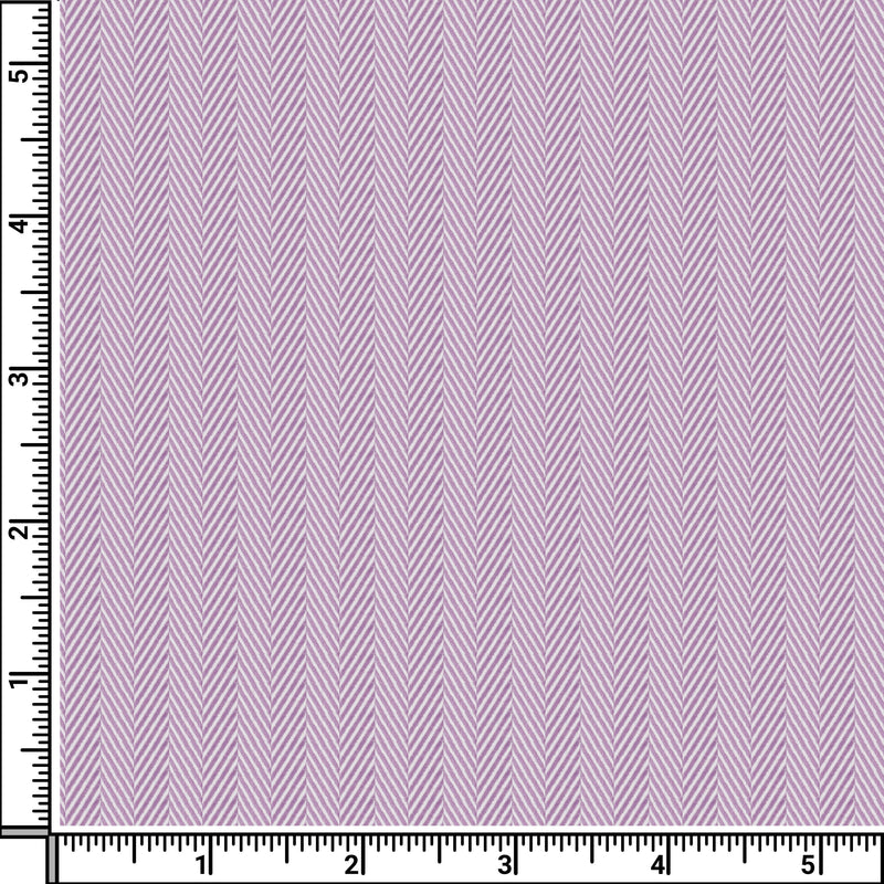 Image of a Lilac Herringbone Micropattern Giza Cotton Shirting Fabric