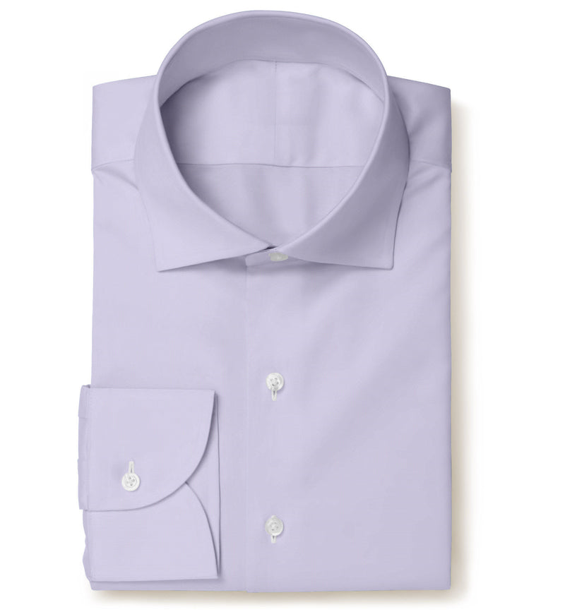 Image of a Lilac Poplin Solids Giza Cotton Shirting Fabric