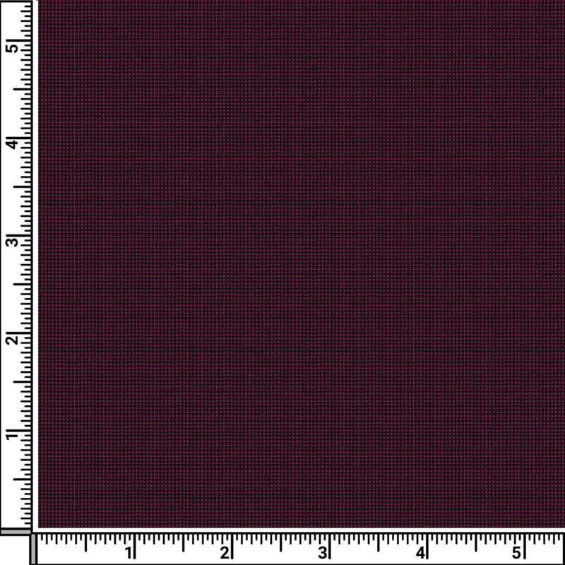 Image of a Maroon & Black Worsted Birdseye Merino Wool Pants Fabric