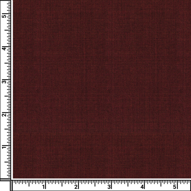 Image of a Maroon Worsted Twill Merino Wool Blazers Fabric