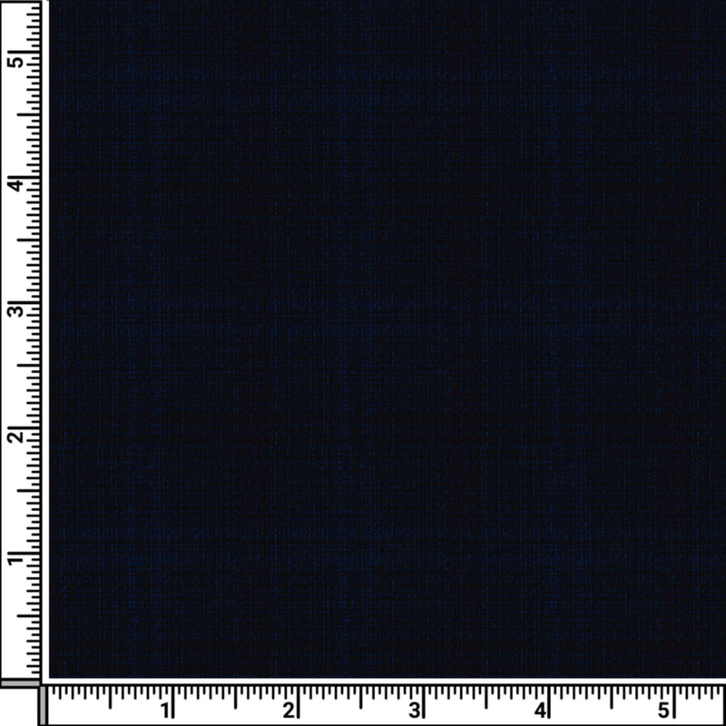 Image of a Mid-Blue & Burgundy Worsted Checks Merino Wool Blazers Fabric