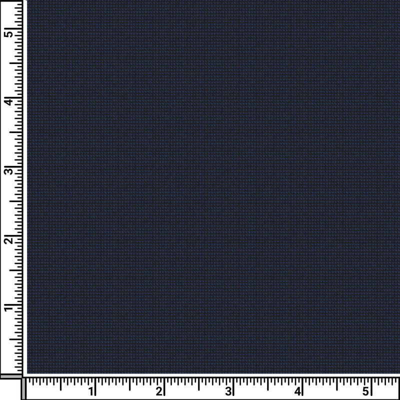 Image of a Mid-Blue Worsted Micropattern Merino Wool Blazers Fabric