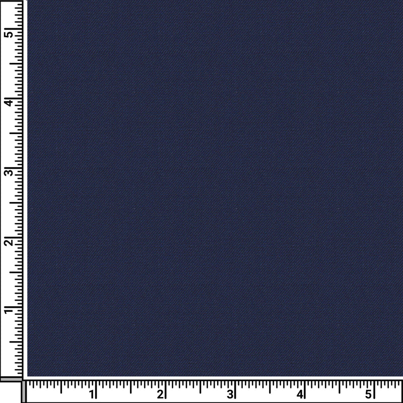 Image of a Mid-Blue Worsted Twill Merino Wool Pants Fabric