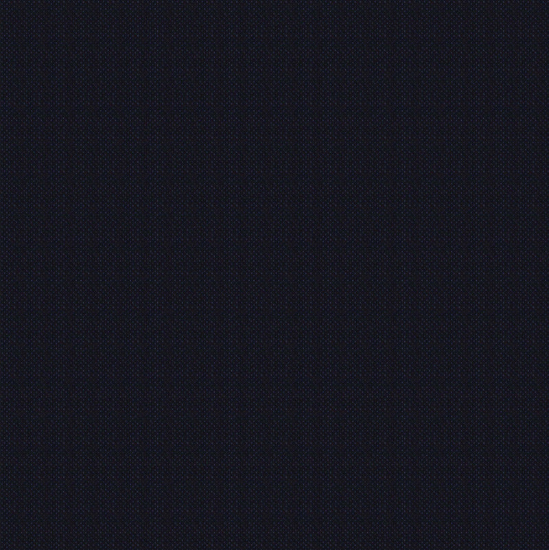 Image of a Midnight-Blue & White Worsted Micropattern Merino Wool Suiting Fabric