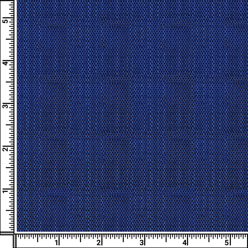 Image of a Midnight-Blue Oxford Micropattern Cotton Linen Blend Shirting Fabric